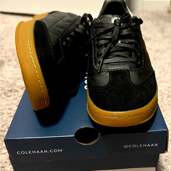 Cole Haan GrandPrø Topspin Sneaker - Women's Black 8 - Picture 2 of 5